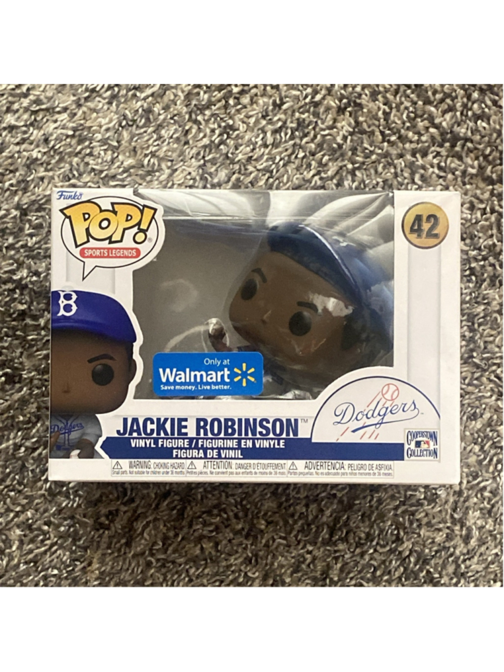 Funko Pop! Vinyl: Jackie Robinson - Walmart (Exclusive) #42 look at pics